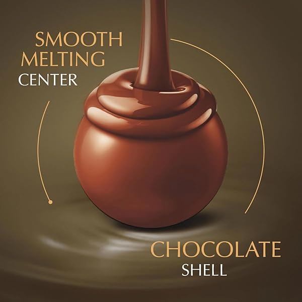 LINDT LINDOR ASSORTED CHOCOLATE CANDY TRUFFLES – MILK CHOCOLATE, WHITE CHOCOLATE, DARK CHOCOLATE, AND CARAMEL MILK CHOCOLATE – 19 OZ, 2 PACK