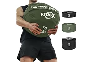 Fitarc Sandbag Workout Bag, Sand Bags for Weight Training, Sandbag for Fitness and Strength Training, Cross-Training & Exercise, Workouts Equipment Sand Not Included