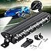 AUDEW LED Light Bar Spotlight 2PCS 50W 12Inch IP68 4 x 4 Off Road Jeep Polaris Razor, ATV, SUV, UTV, Car Truck