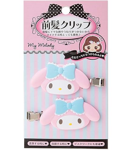 Amazon.com : SanrioOriginal Hair Clips (Japan Import) - Includes