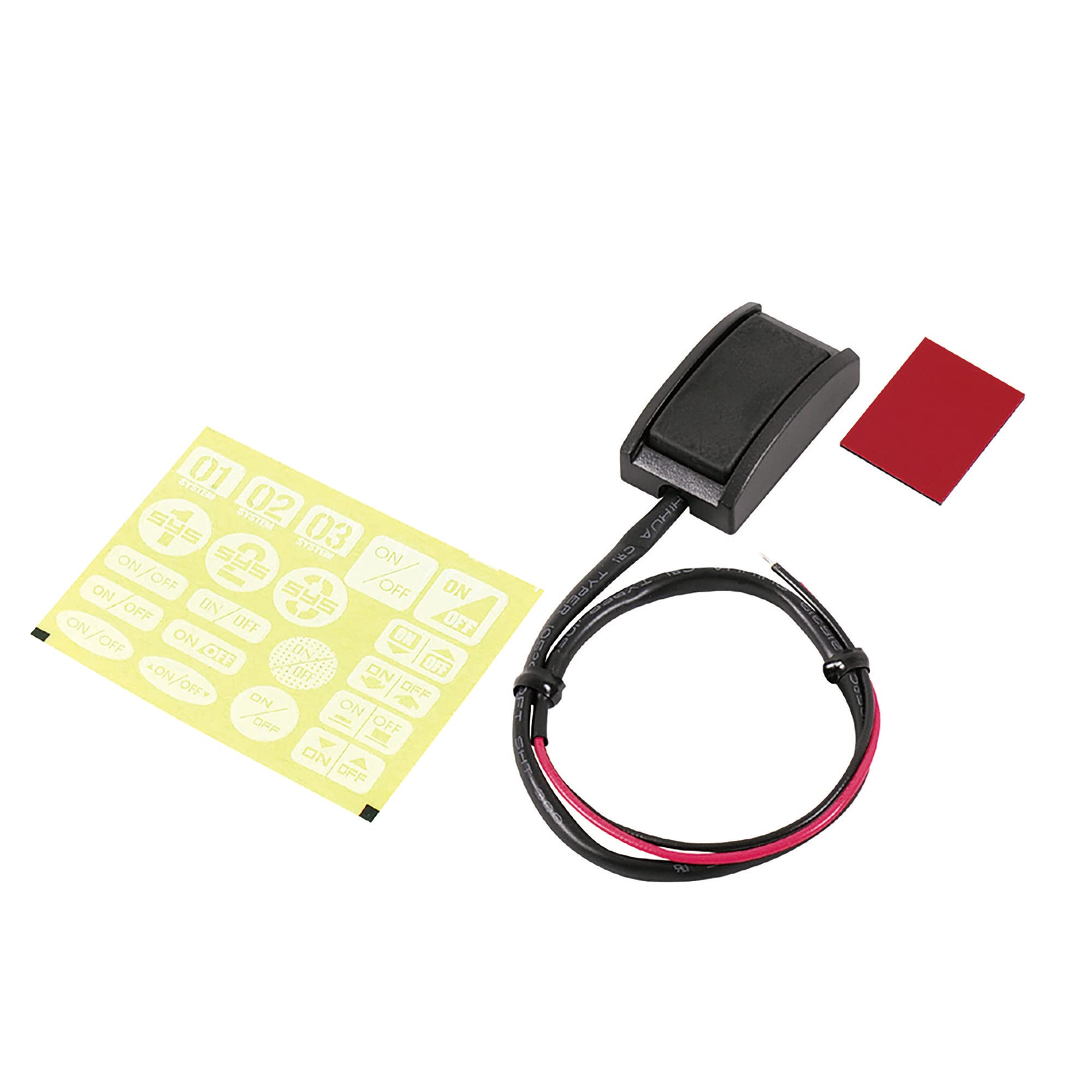 エーモン(amon) 貼り付けプッシュスイッチ ON-OFF DC12V・200mA 3223商品画像