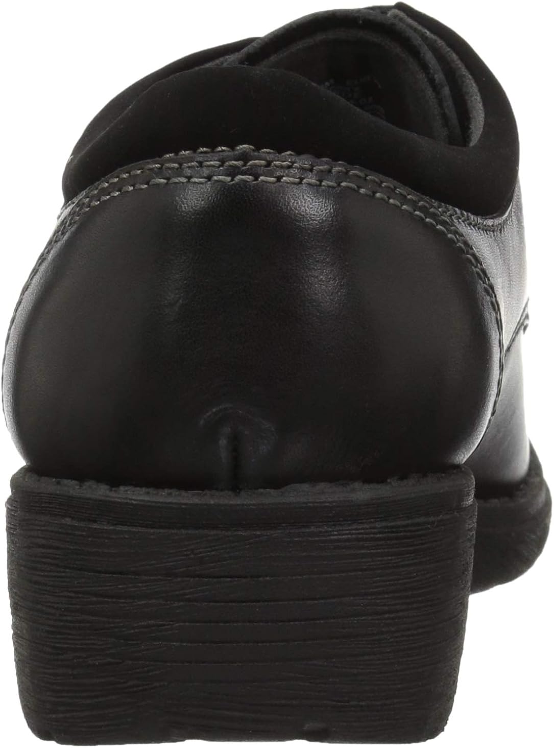 black leather women's eastland oxford shoe