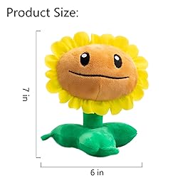 Maikerry 1 PC Plants Plush Toy PVZ Stuffed Figure