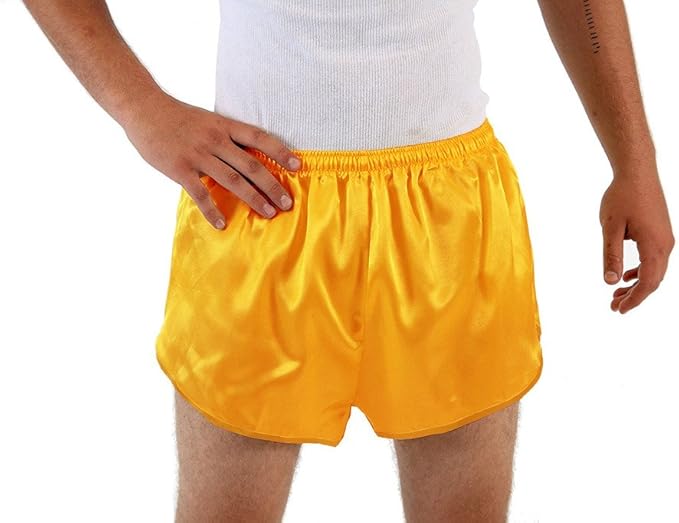Gold Athletic Running Shorts (XXLarge) Amazon.in Clothing & Accessories