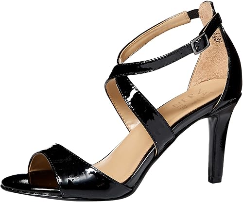 Amazon Com Naturalizer Women S Kyra Heeled Sandal Heeled Sandals