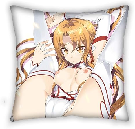 Amazon ソードアート オンライン アスナ 結城明日奈 枕カバー 可愛い クッション ソファー 車用 インテリア 抱き枕カバー 45cmx45cm アニメ 萌えグッズ 通販
