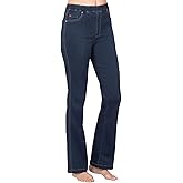 PajamaJeans Women's High Waist Palazzo Curvy Jeans