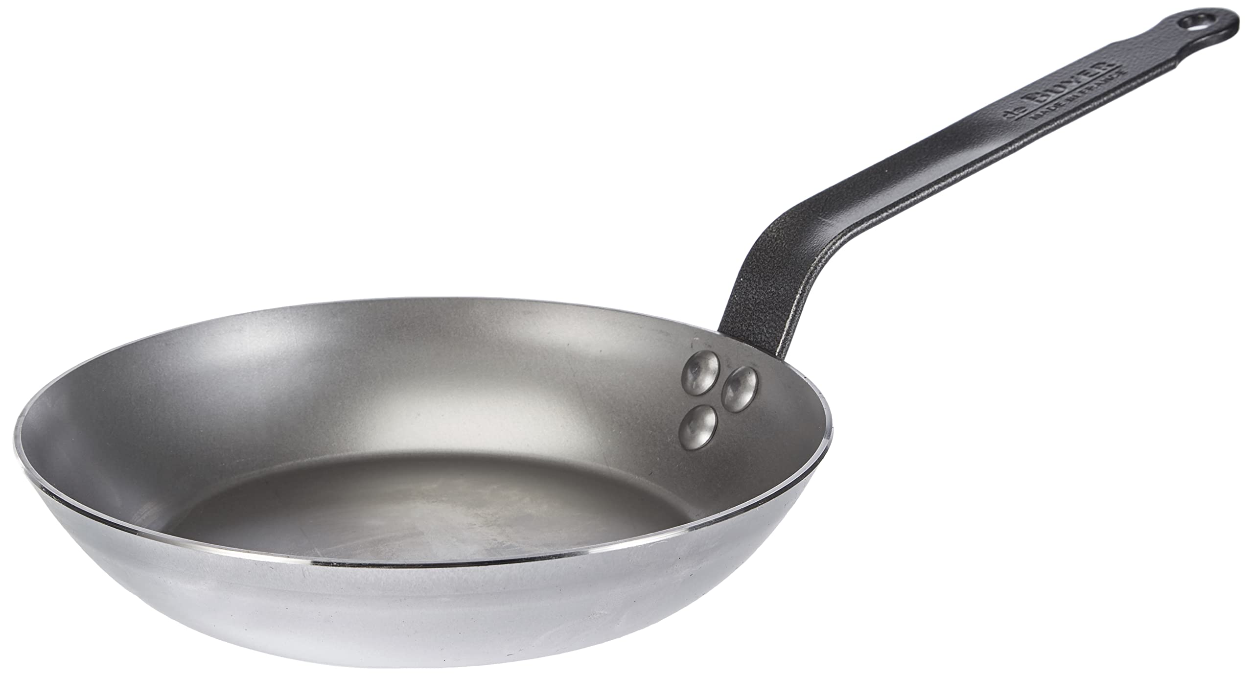 De-Buyer-511022-Coupe-lyonnaise-Sarten-para-freir-acero-mango-de-chapa-de-hierro