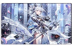 New Mlikemat Playmat Labrynth of The Silver Castle TCG CCG OCG Trading Card Game Mat with Zones + Free Bag (ZD014-119-A)