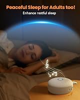 Dreamegg D11 Max White Noise Machine 21 Sounds 1800mAh Battery Khaki view 7