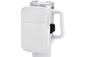 Yopria Water Bottle Pouch for Stanley,18~40oz Stanley Cup Accessories,Stanley Fanny Pack,Tumbler with Pocket, Phone, Cards, Keys,Wallet,Earphone，Compact, Versatile, GYM,Outdoors,Sports, SBB-00109