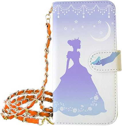 Amazon Co Jp Sslink Gratina Kyv48 グラティーナ Android One S6 アンドロイドワンs6 手帳型 スマホ ケース シンデレラ プリンセス チェーン 付き オレンジ ダイアリータイプ 横開き カード収納 フリップ カバー スマートフォン 家電 カメラ