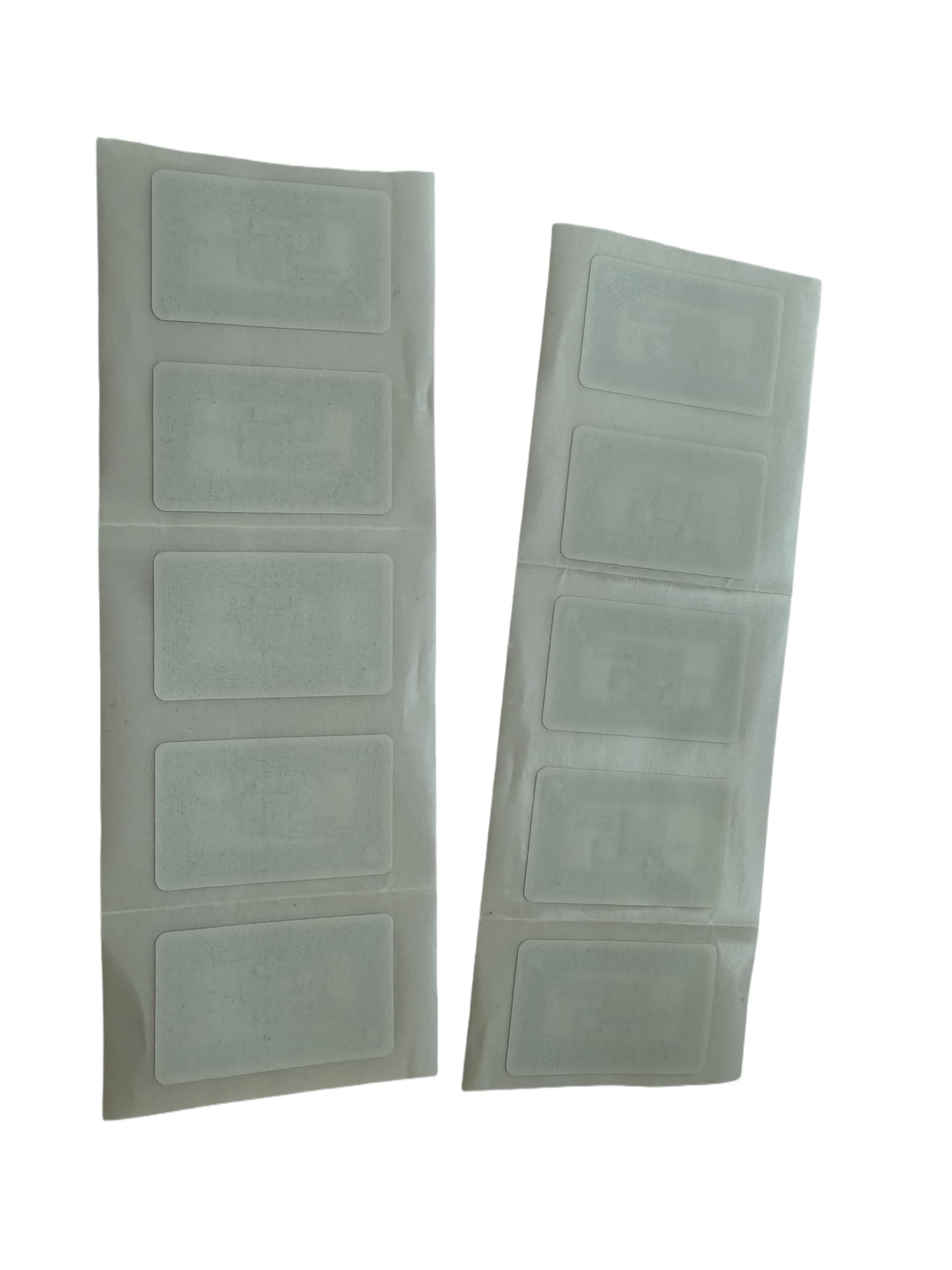 YARONGTECH 13.56Mhz MF1 S50 RFID Blank White Coated Paper Sticker (Pack of 10) (40x25mm)