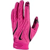 Nike Superbad 7.0 Football Gloves, Vivid Pink/Vivid Pink/Black, Medium