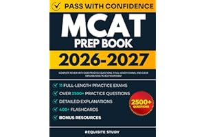 MCAT Prep Book 2026-2027: Complete Review with 2530 Practice Questions, 11 Full-Length Exams, and Clear Explanations to ACE Y