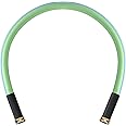 Atlantic Female to Female Lead in Garden Hose 3 ft x 5/8 Inch Green Water Hose Short Connection Leader Hose (3 Feet Female-Female)