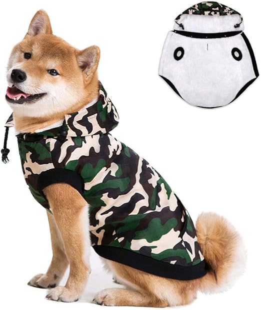 camo dog jackets winter