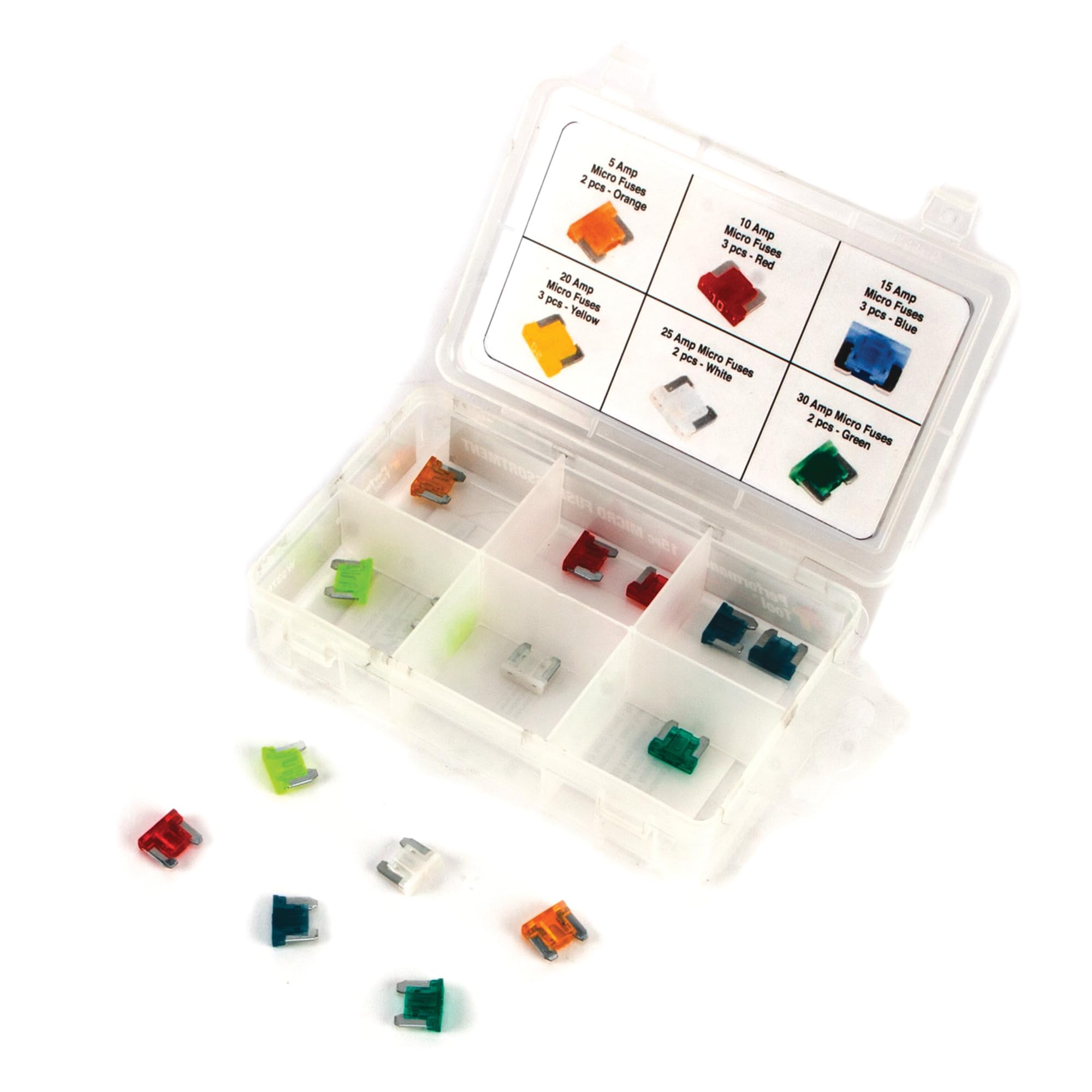Performance Tool (W5376 15-Piece Micro Fuse Assortment