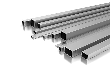 Edelstahl Vierkantrohr 100 x 100 x 2 mm x 2.000 mm +-5 mm