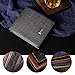 Souarts Men Watch Set, Gifts for Men Watches Set, Men Gifts Watch, Mens Gifts Birthday Gifts Artificial Leather Men Watch, Mens Watch Gifts Set Gifts Box Organizer, Dark Black, Strap, Dark Black,
