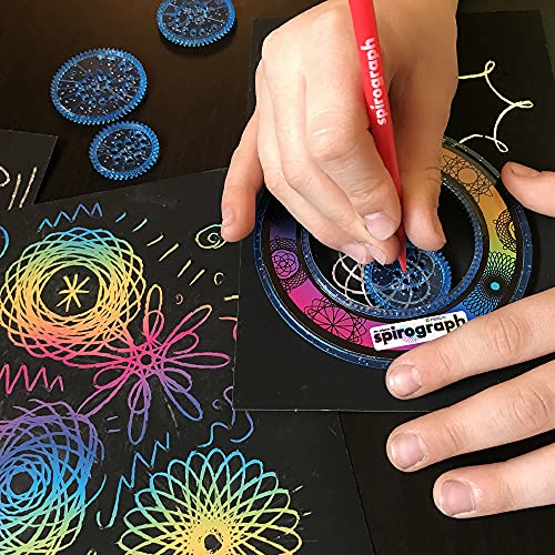 Spirograph — Craft Activity Drawing Kit — Scratch & Shimmer — Create