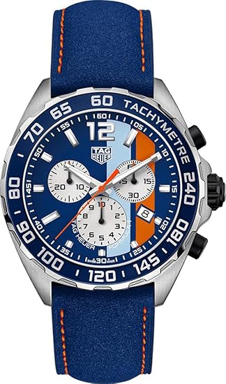 TAG Heuer Formula 1 Gulf Racing Special Edition Watch - CAZ101N.FC8243
