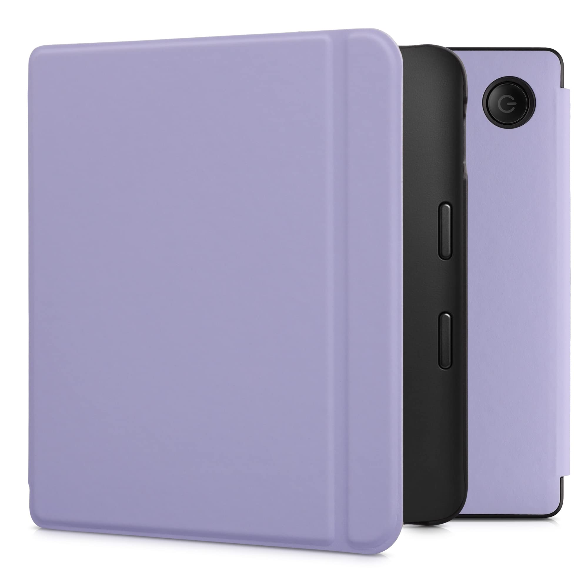kwmobile Case Compatible with Kobo Libra 2 Case - Cover for eReader with Magnetic Closure - Lavender