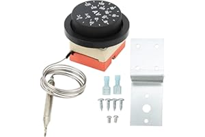 10PCS Adjustable Electric Radiator Cooling Fan Thermostat Controller Switch AC 250V Universal 12 Volt Water Coolant Temperatu