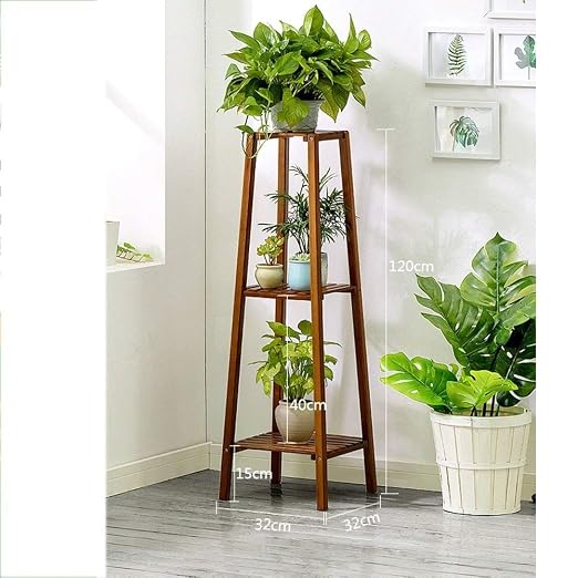 Estantes para Flores Estante De Madera Multifunción Interior ...