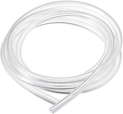Sourcing Map PVC Hose 6mm OD x 4mm ID 1.5m Clear Tubing