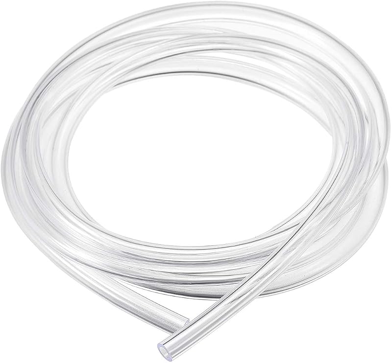 Sourcing Map PVC Hose 6mm OD x 4mm ID 1.5m Clear Tubing