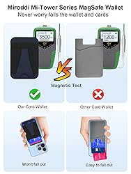 Miroddi for MagSafe Wallet, Slim & Lightweight