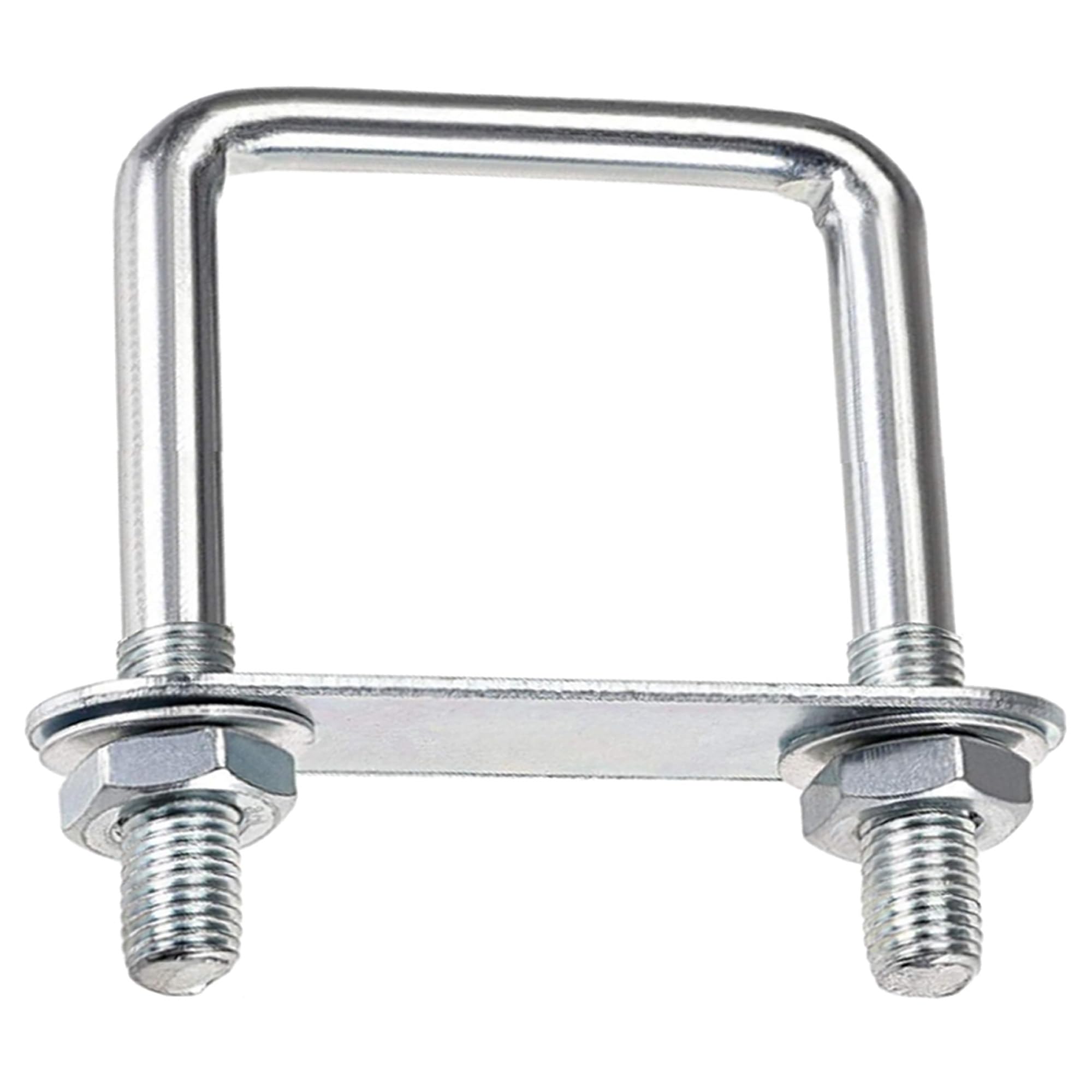 U-Bolts M10 U bolts 120mmx160mm M10 U bolts square stainless steel with Nut Frame Plate Washer U bolts for Pipe fixing Car Ships 1pc (M10 120x160mm)