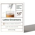 Copper Cow Coffee California Sweetened Condensed Milk Creamers – Single-Serve and All-Natural Pre-Filled Packets – (8 Pack)