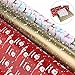 Wrapping Paper Christmas Wrapping Paper Red Gold Colorful Gift Wrapping 3 Rolls