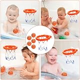 Vicloon Bath Basketball Hoop for Baby with 5 Inflatable Balls & Pump view 7