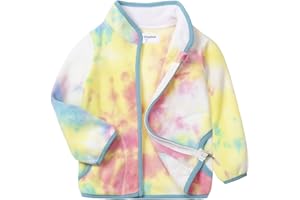 Mud Kingdom Unisex Kids Fleece Jacket Printing Zip Up