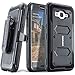 COVRWARE® Galaxy On5 [Aegis Series] w/Built-in [Screen Protector] Heavy Duty Full-Body Rugged Holster Armor Case [Belt Swivel Clip][Kickstand] for Samsung Galaxy On5 / G550, Black (CW-G550-AG01)