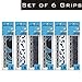 ALIEN PROS Tennis Racket Grip Tape (6 Grips) – Tac Moisture Feel Tennis Grip – Tennis Overgrip Grip Tape Tennis Racket – Wrap Your Racquet for High Performance (6 Grips, Sailor)