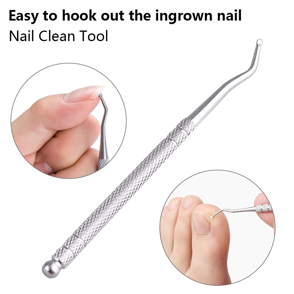 ViYoung Ingrown Toenail Lifter Ingrown Toenail Tool, Ingrown Toenail Lifter，Toe Nail Correction Tool Pedicure Tool for Paronychia Treatment: Beauty