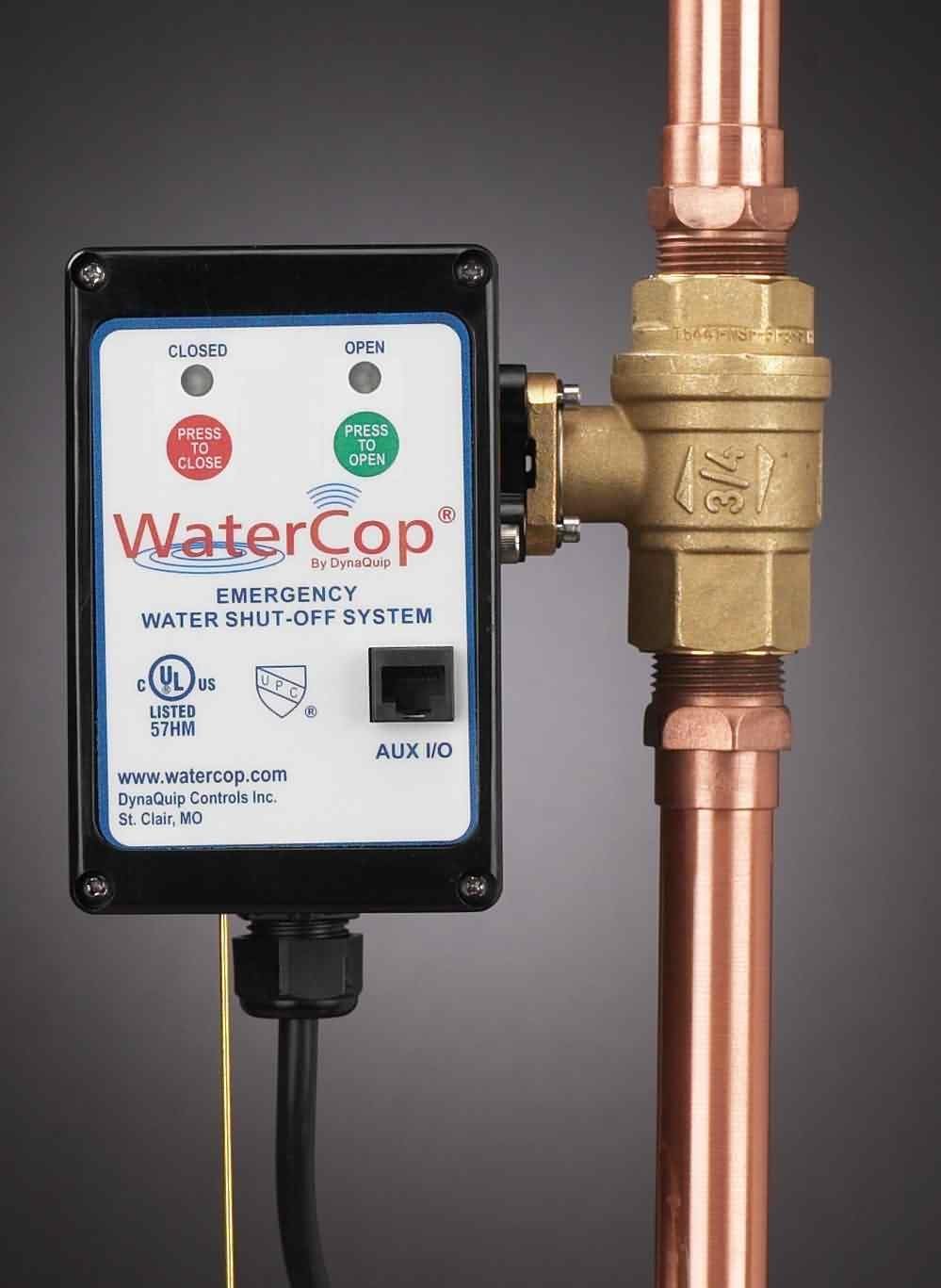 WaterCop LeakStopPlus SinglePoint Leak Detection, 1 In. (WCLSLFA1) Household Alarms And