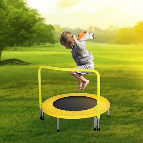 Hahaha Ah Trampolino Elastico Tondo Pieghevole Per Bambini E