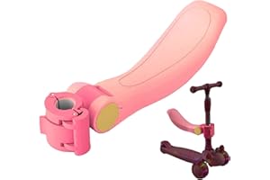 Scooter Seat Attachment, Foldable & Adjustable Kids Scooter Seat with Soft Cushion for Easy Riding.