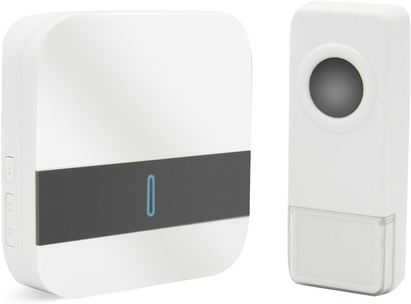 Wireless Doorbell, Aogek Waterproof Chime Kit with 52 Melodies & Adjustable Volume; 1 Receiver&1 Push Button,300M/1000Feet Operating Range Portable Plug-in๏ผSoho Style๏ผ