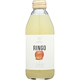 KIMINO Ringo Apple Sparkling Juice - Aomori Fuji Apple Juice, Organic Cane Sugar, 65 Calories, Hyogo Mountain Water, Whole Pressed Pure Ingredients, Asian Drink Made in Japan - 8.45 Fl Oz