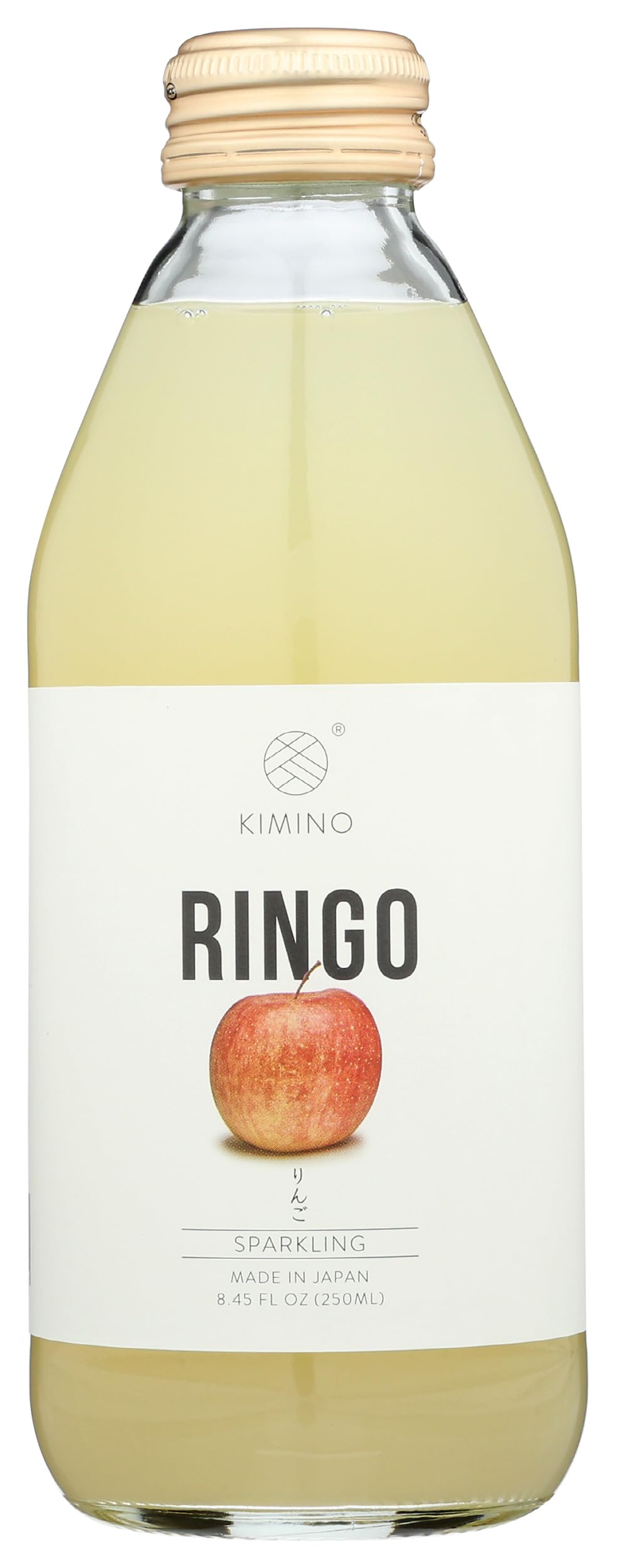 KIMINO DRINKS Sparkling Apple Juice, 8.45 FZ