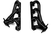 Flowtech 91627FLT Shorty Headers - Black Painted