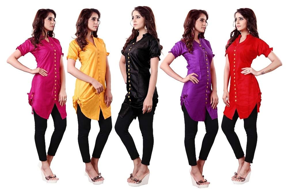 regent fashion cotton shirt kurti & kurta full stitch(m,l,xl,xxl)