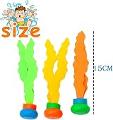 COSORO 3Pcs Diving Seagrass Toys Pool Sinking Toys for Kids 7-12 view 2