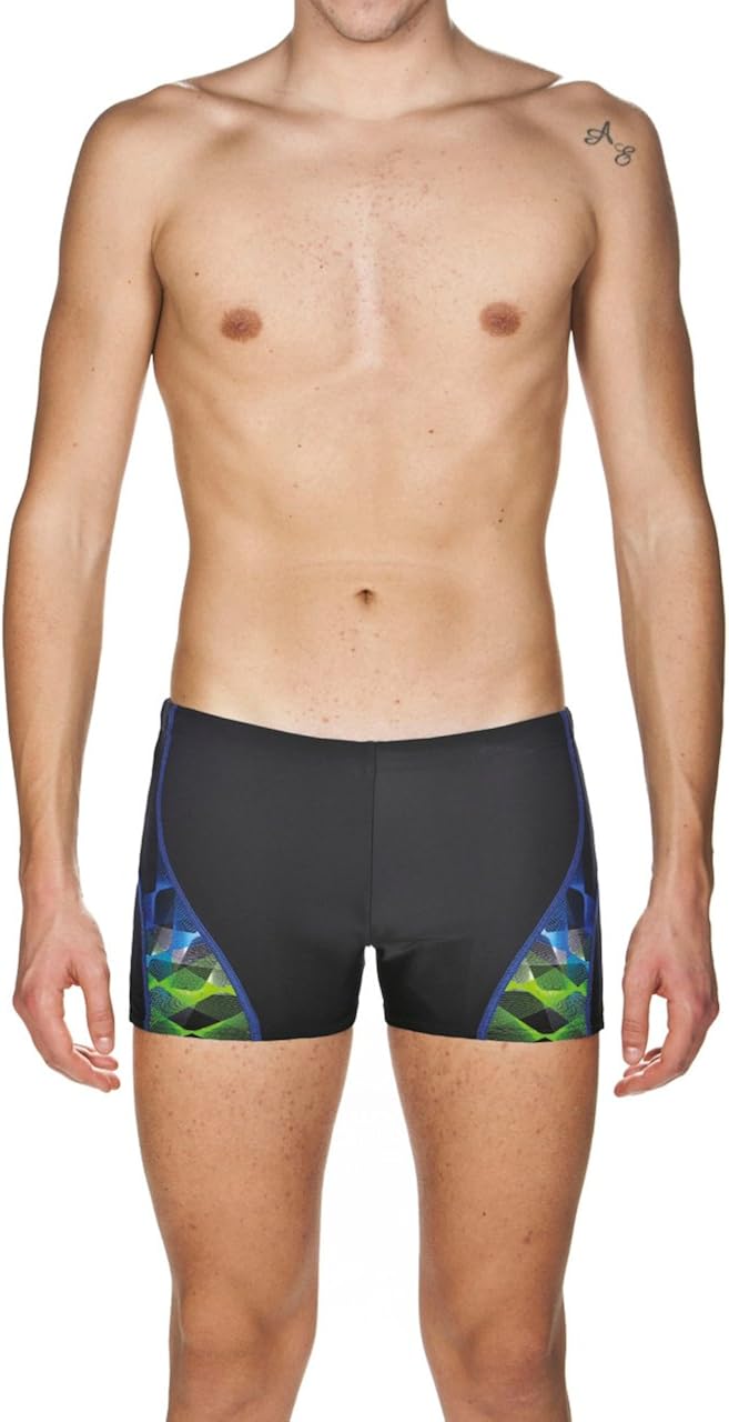 Produktbild von Shiwi Badehose Mit Motiv-Print Modell 'Palm' (dunkelblau) Online Kaufen